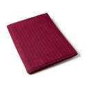 Flat Sheet Satin Couture Jour Venise burgundy | Bed linen | Tradition des Vosges