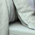 Fitted Sheet Washed Linen grey | Linge de lit | Tradition des Vosges